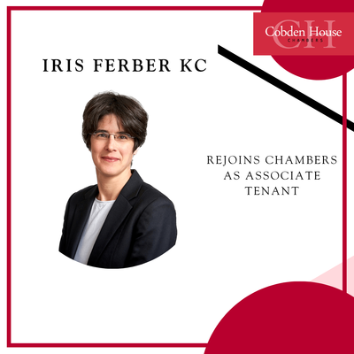 Iris Ferber KC Rejoins Chambers
