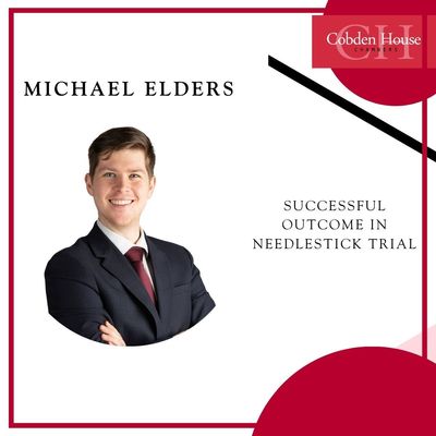 Michael Elders Obtains Successful Outcome in Needlestick Trial